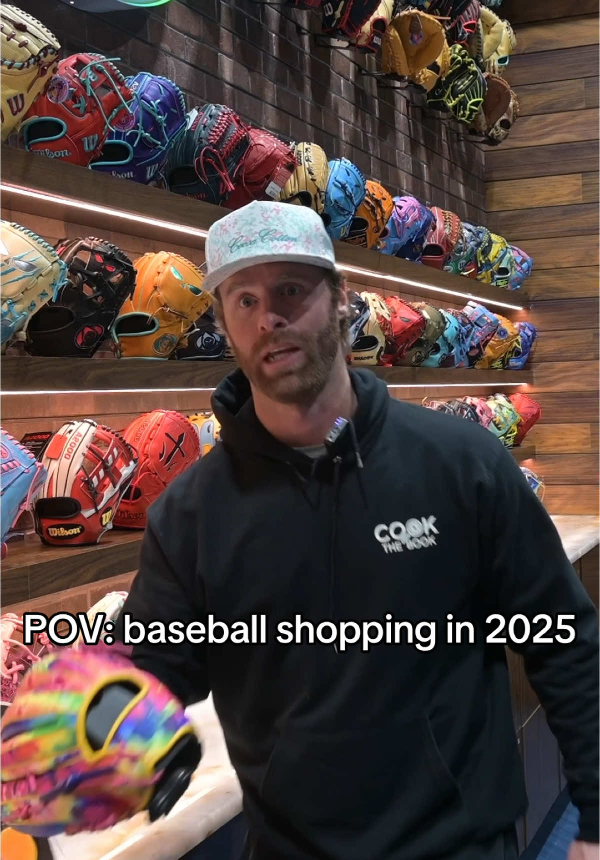 Baseball accessories in 2025 are BANANAS. Shoutout to @Better Baseball for the hospitality! #baseball #MLB #baseballlife #sports #dadsoftiktok #comedy #sketch  