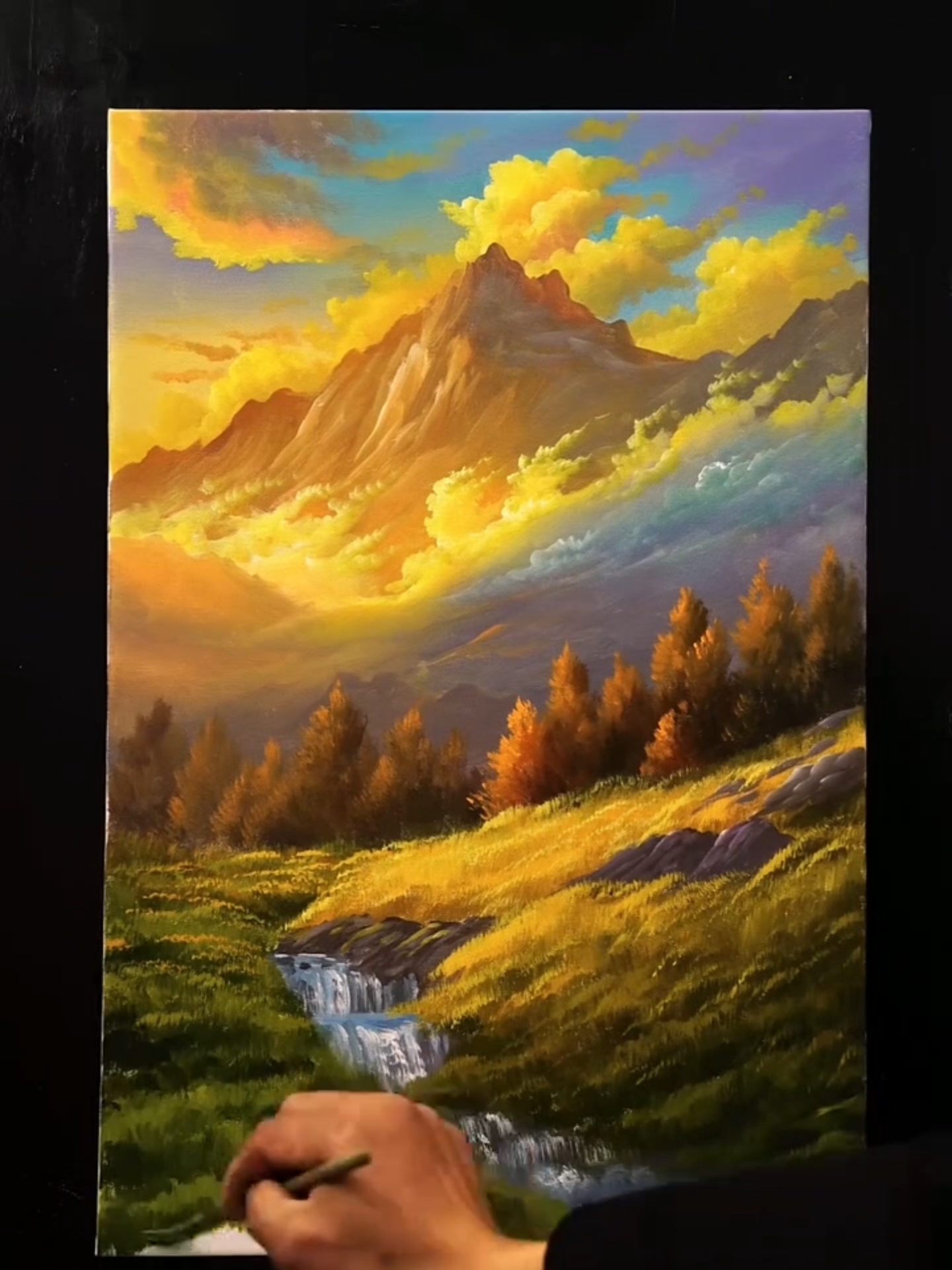 How to draw beautiful scenery with acrylic#sceneryvideosy #sceneryvideos #acrylicnails #acrylicpainting #scenery #drawings #acrylicnail #natureathome #draw #naturephotography #illustration #beautiful #acrylic