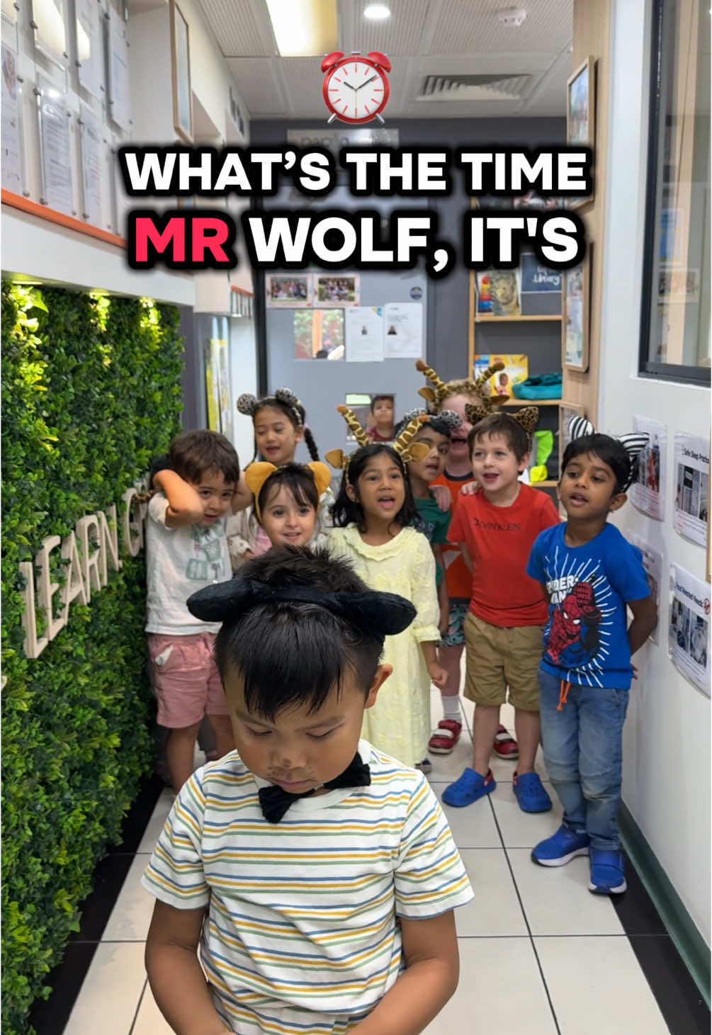 What’s the time Mr Wolf? 🐺 #fyp 