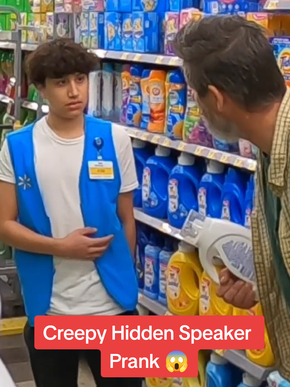 Creepy Hidden Speaker Prank! 😱 #prank #scarypranks #funnyvideos😂 #lol #funnypranks #creepy #scary #prankvideos 