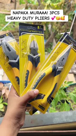 Grabe mag sale si seller ah. Napaka muraaa #heavydutypliersset #pliersset #pliers #heavydutypliers 