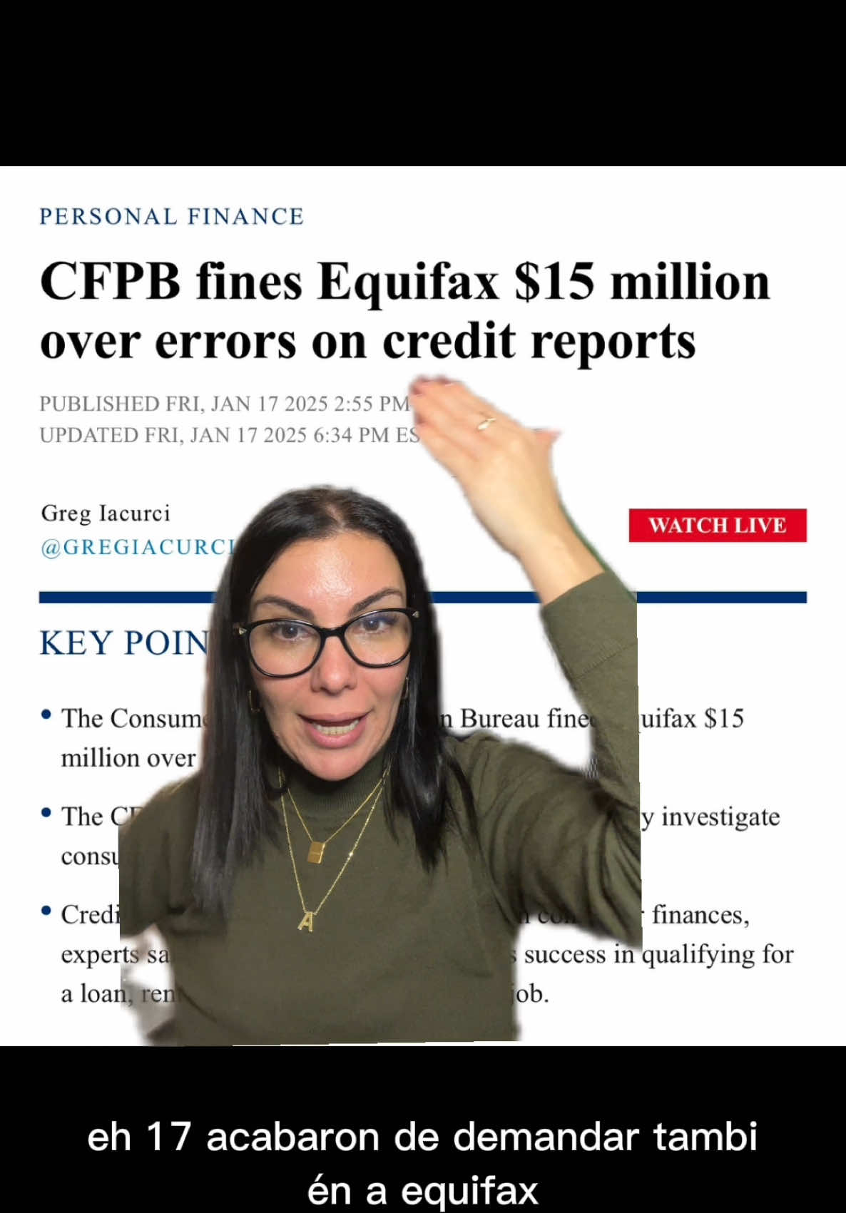 Demanda a Equifax por reportar errores en los reportes de crédito #equifax #credito #alondravila #CapCut 