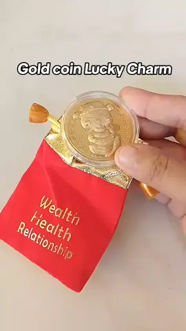 #luckycharm #goldcoin 