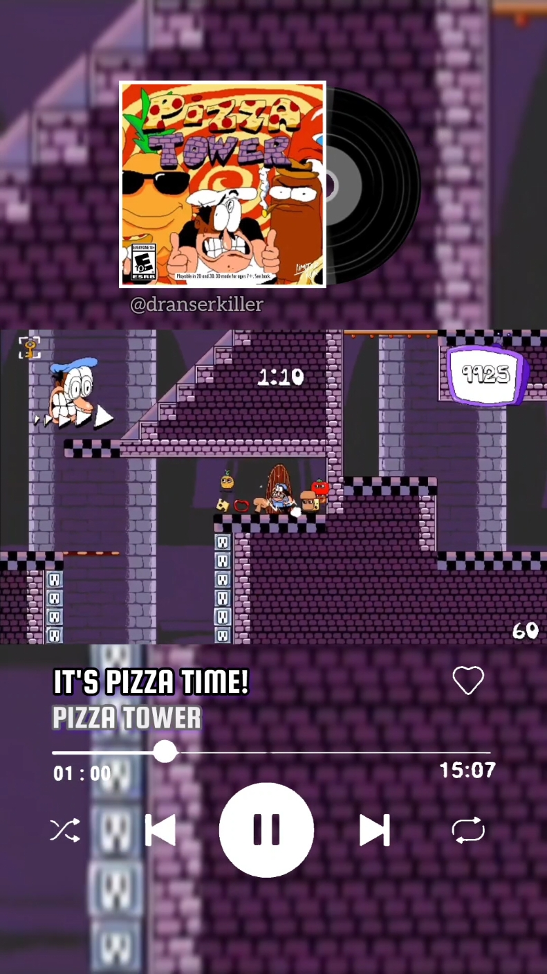 Its Pizza Time! - Pizza Tower #pizzatower #itspizzatime #videogamemusic #soundtrack #gamemusic #ost #gamingmusic 