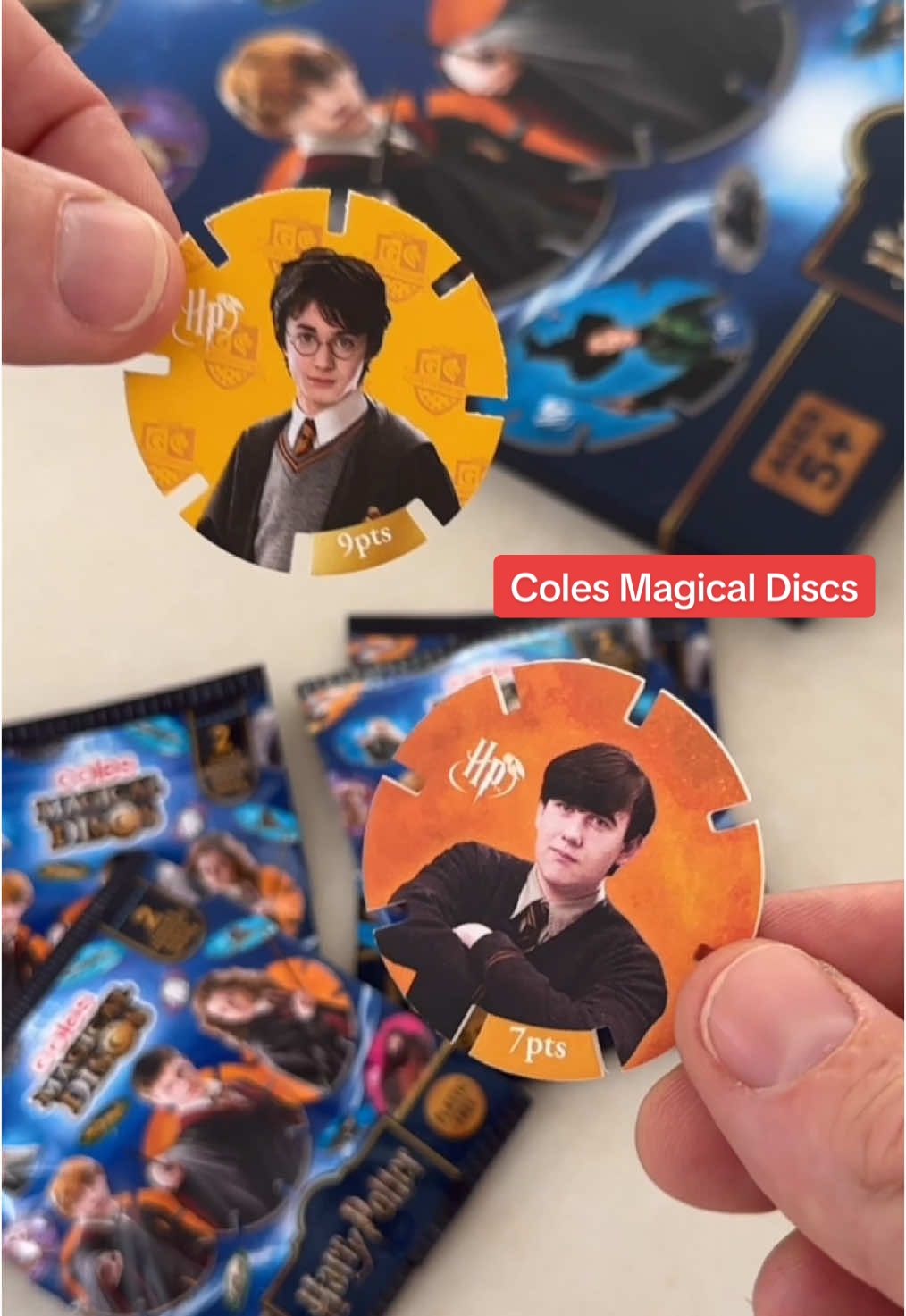 Get ready to be spellbound! From today, you can collect a 2 disc pack of Coles Magical Discs with every $30 you spend in one transaction in-store or online at Coles. There are over 70 Harry Potter characters to collect, including 4 Special Edition discs. ⚡️ #ColesMagicalDiscs #HarryPotter #HarryPotterStyle Ends 11/3/25 or while stocks last. Limits, exclusions and T&Cs apply. coles.com.au/discs-terms