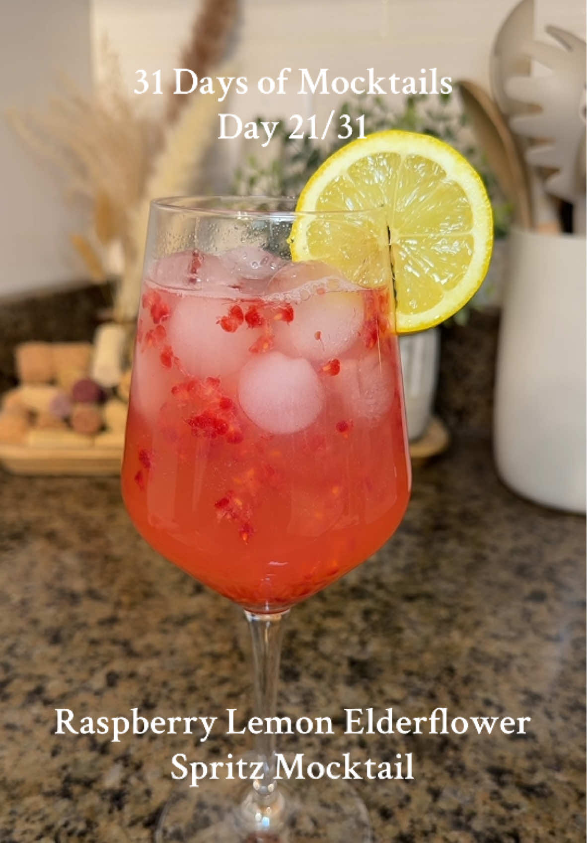 Tonight called for an easy  Mocktail Recipe, and this 3 ingredient raspberry lemon elderflower Mocktail did the trick! #fyp #foryoupage #trending #Lifestyle #drinktok #workingmom #mocktails #dryjanuary #mocktail #3ingredientsrecipes #raspberrylemonelderflower 