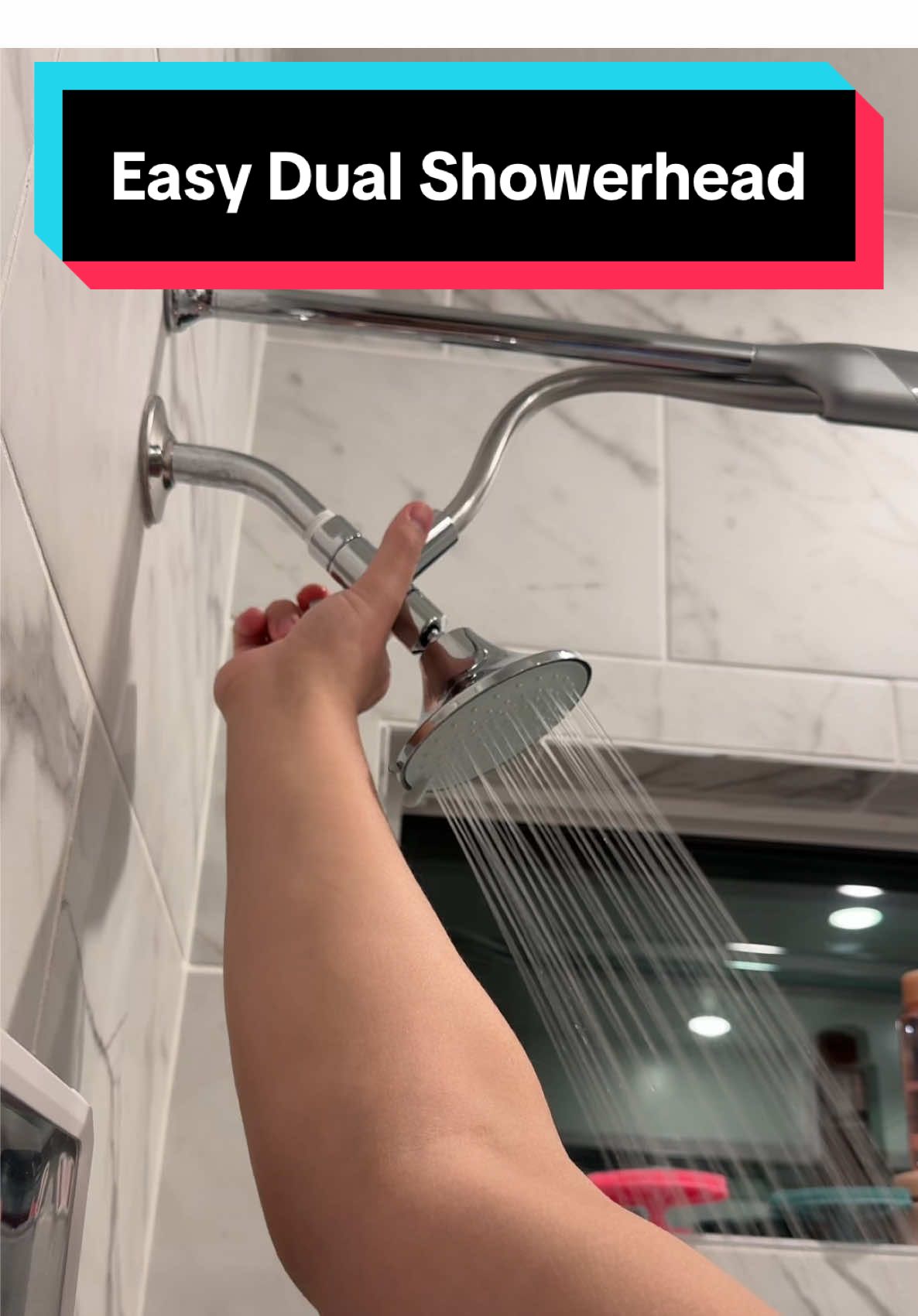 This is so convenient #couples #coupletok #dualshowerheads #tiktokshopcreatorpicks #ttslevelup #giftguide 