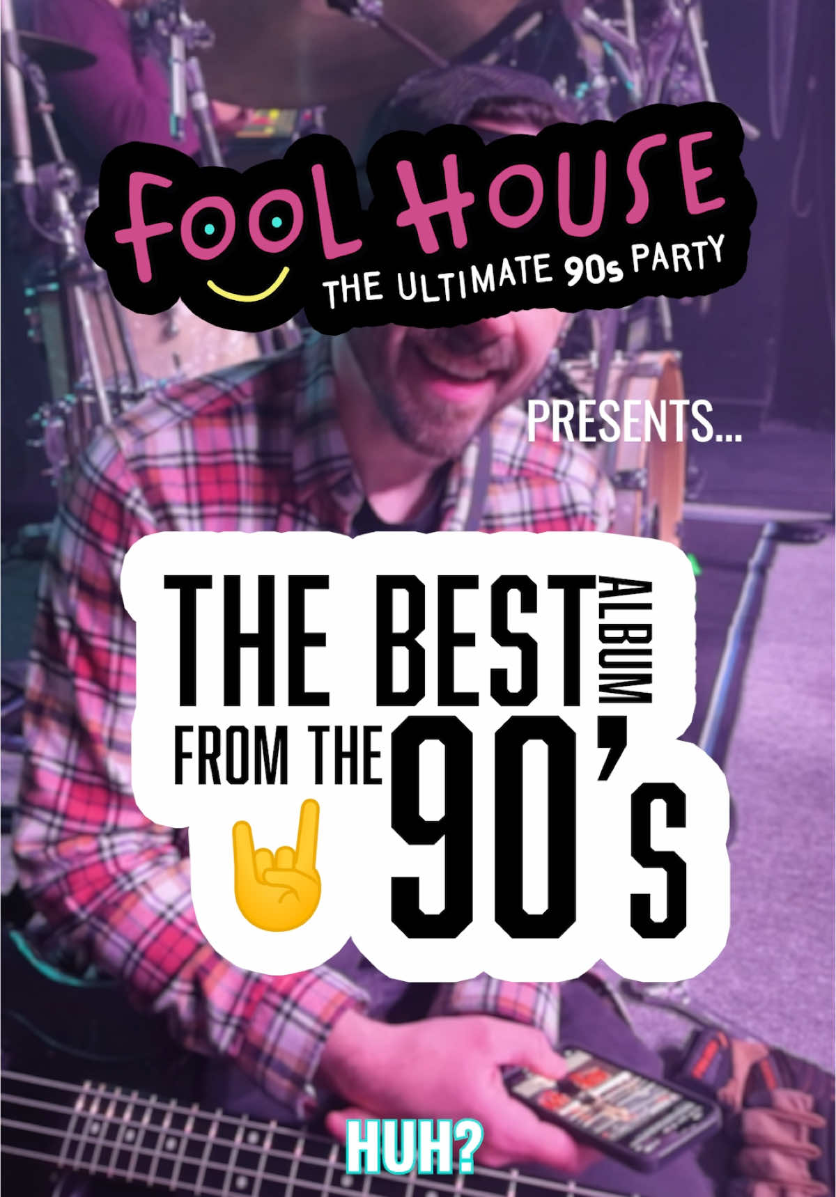 There can only be one BEST album from the 90’s - what is it? #90s #theultimate90sparty #foolhouseband
