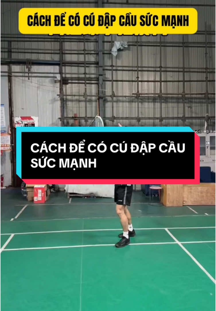 Cách để có cú đập cầu sức mạnh #badminton #caulong #badmintontiktok #badmintonlove #tet #caulongphongtrao #badmintontraining #kythuatcaulong #hoccaulong #yeucaulong 