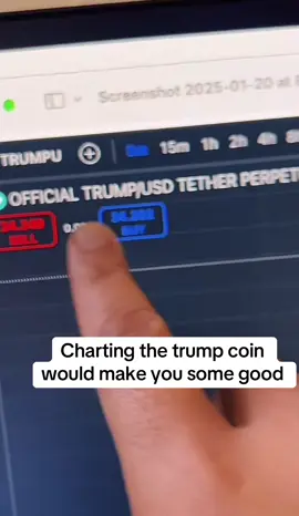 Charting the trump coin would make you some good #cryptocurrency #cryptocurrencynews #etheruem #cryptocurrencyinvesting #gala #bitcoin #dogecoin #dogecointothemoon 