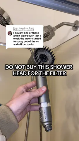 Replying to @Andrew Grant McCormick by far the best filter! It works with any shower head too! 