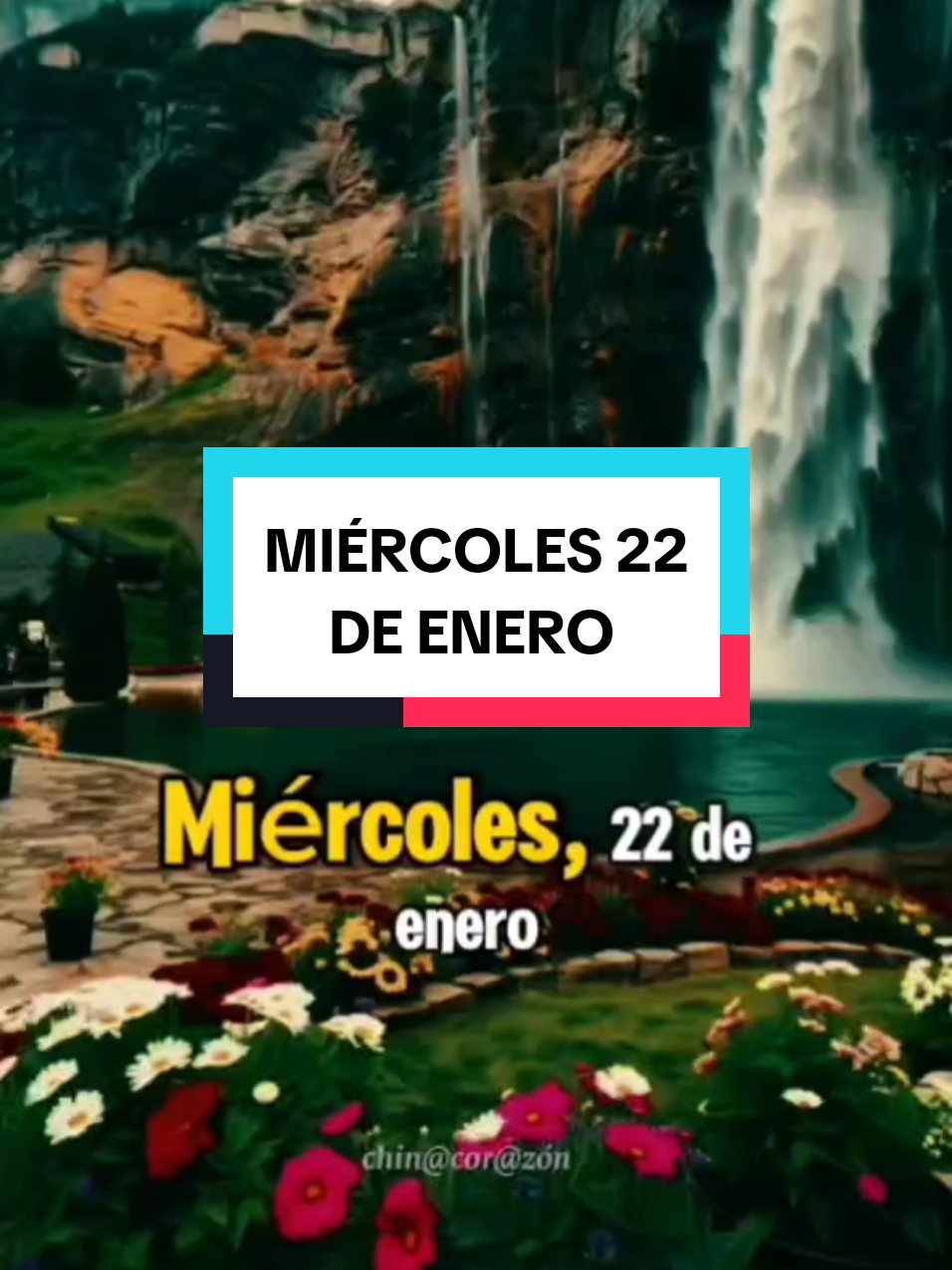 #parati #Mensajes y Motivación #Miércoles  22 de Enero #Buenos Días #Gracias Díos porque tú éres bueno y bondadoso, gracias por tus Bendiciones 🙏❤️