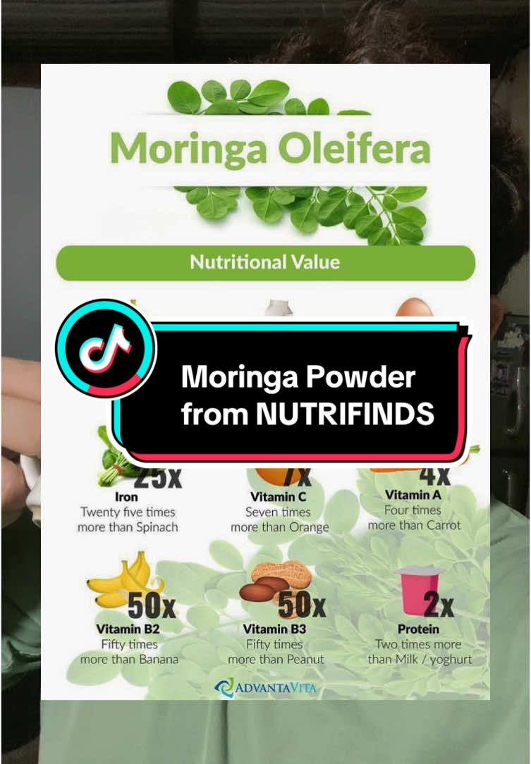 Moringa Powder from @nutrifinds #fyp #tiktokphilippines #foryoupage #creatorsearchinsights #nutifinds #moringapowder #moringabenefits 