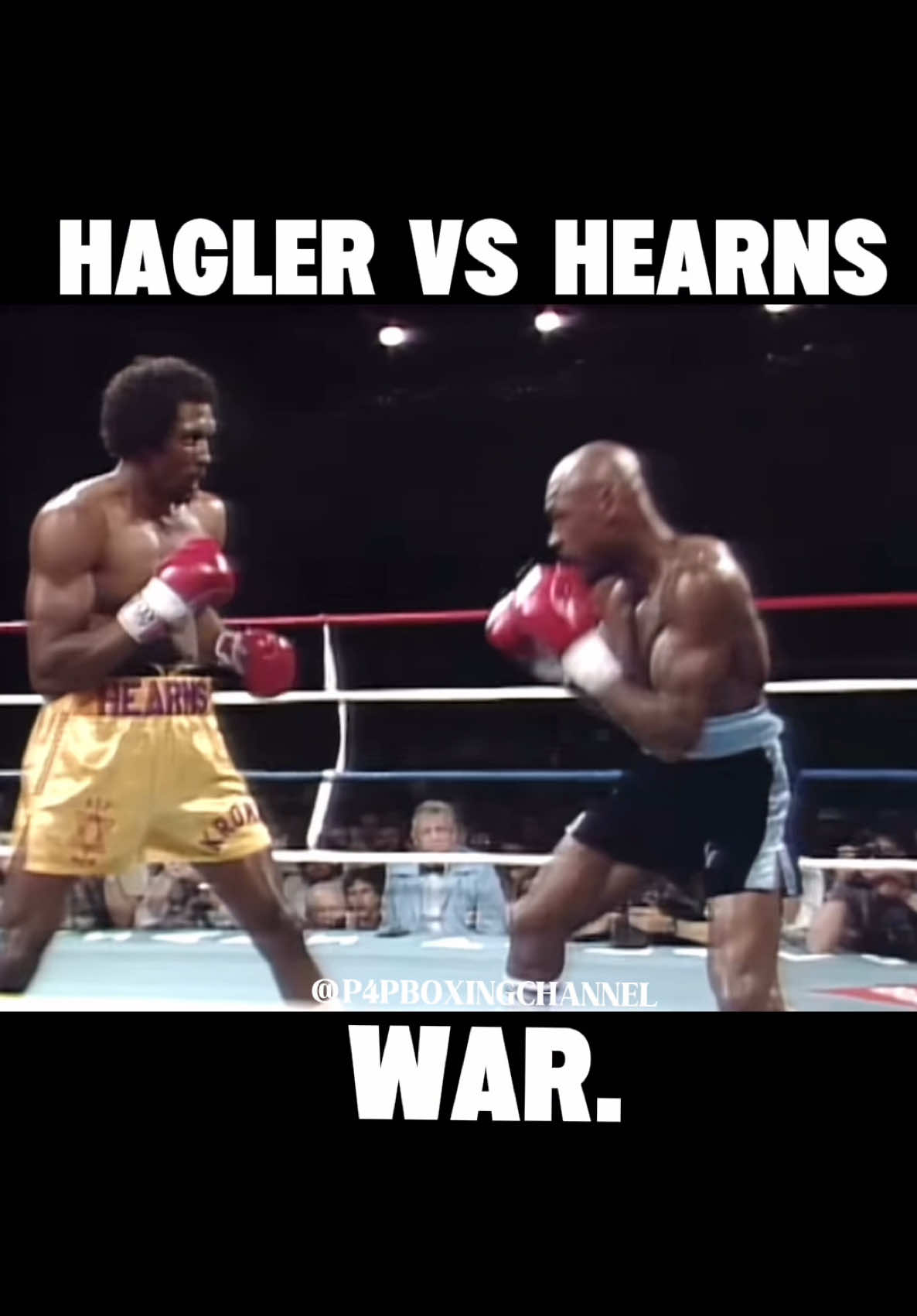 Marvin Hagler vs Thomas Hearns 1985, it still regarded as one of the best fights in boxing history. Instant Classic.🥊🔥 - - - #marvinhagler #thomashearns #tommyhearns #haglervshearns #sugarrayleonard #sugarrayrobinson #muhammadali #miketyson #boxingarchives #classic #war #rocky #fight #motivation #rivalry #boxinglegend #oldschool #boxing #boxeo #boxingedits #boxingreels #boxingnews #typ #fy #explorepage #explore #trendingreels #trending #reels #viral #tiktokexplore #tiktokviral 