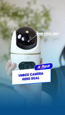 Camera Hero Dual sắc nét giải pháp giám sát hiện đại #dahuavietnam #trending #camera #cameraxoay #damthoai2chieu #cameracontrol #cameratrongnha