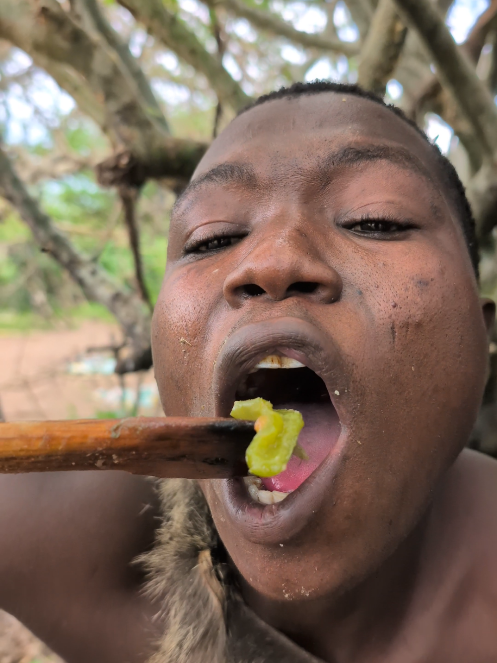 This is incredible delicious food made by hadzabe tribe middle of nowhere ‼️😋😲#FoodLover #uktiktok #usa🇺🇸 #africa #village #hadzabetribe 