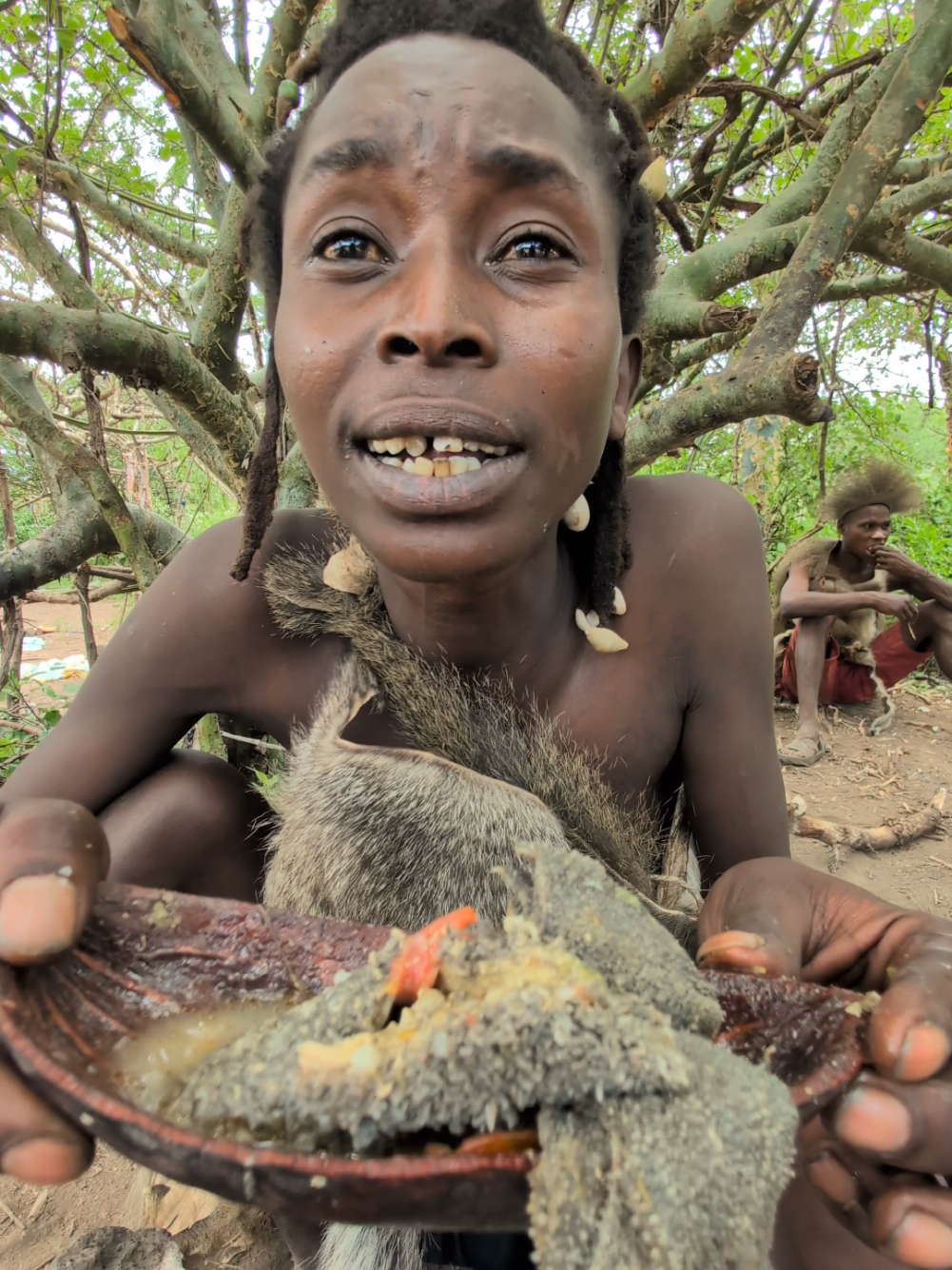 It's breakfast time See How bushman survives middle of nowhere ‼️😋😲#uktiktok #usa🇺🇸 #FoodLover #africa #village #hadzabetribe #ukraine 