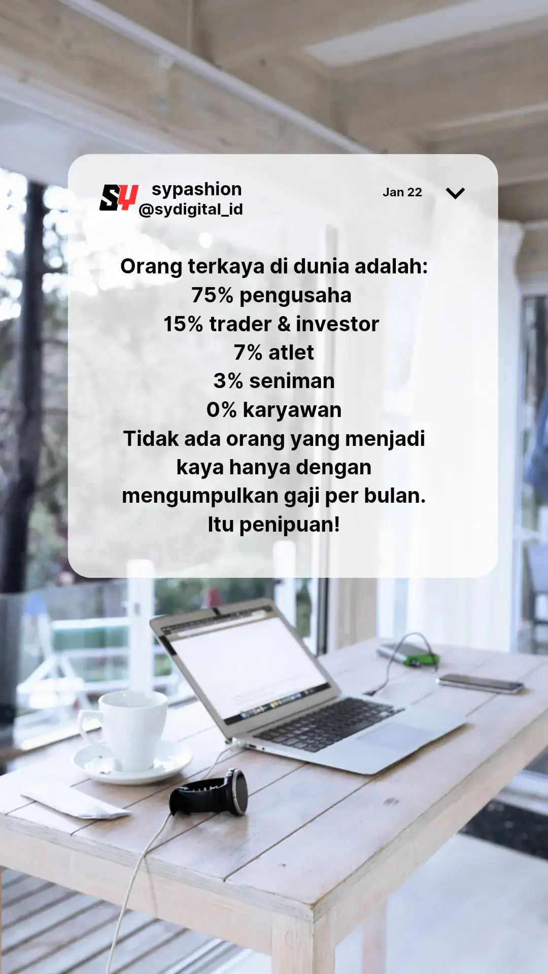 #mindset #growthmindset #mindsetmotivation #sydigital #sukses #fyp 