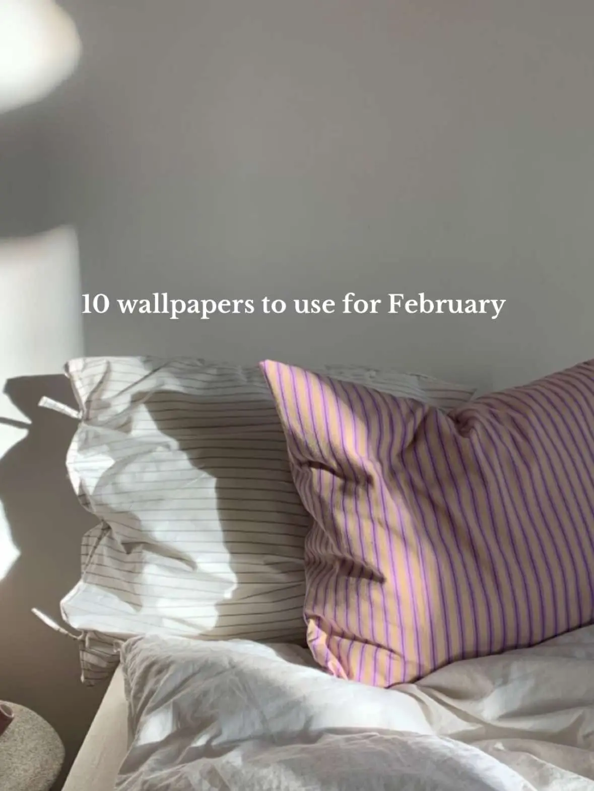 Here are 10 wallpapers to use for February with Valentines Day in mind 🌷  • • #february #Love #girlythings #pinterest #vday #ValentinesDay #pink bows hearts lace 