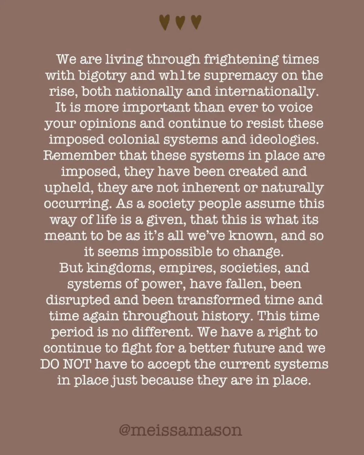 Hey you mob, I just wanted to share some sentiments I have been thinking about lately along with the details of invasion day rallies happening around the country! If you know of any other rallies or community events happening in your area (especially outside of major cities) please comment them below! I might make another post with some more events if there are lots to update!! As always, please stay safe and please take care of yourself. We all need rest to sustain and we are in this one for the long haul!! 🫶🏽🫶🏽🫶🏽 #InvasionDay #InvasionDay2025 #Aboriginal #Indigenous #DayofMourning #Jan26 #colonialism 