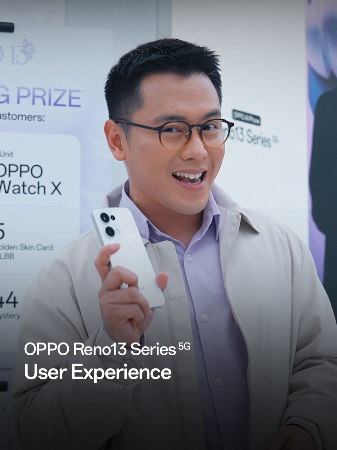 Unboxing #OPPOReno13Series nggak cuma seru, tapi juga penuh cerita menarik!🎁 #ButterflyRomanceOnHand hadir dengan inspirasi baru untuk O-Fans yang ingin merasakan pengalaman smartphone terdepan di kelasnya. 🆕Beli sekarang di OPPO Store, OPPO Online Store, atau e-commerce favoritmu, dan nikmati berbagai benefit dengan total lebih dari Rp15 Juta! *S&K berlaku