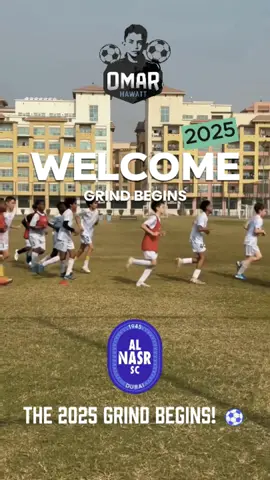 No Days Off 💪🔥 Dreams in Motion as 2025 Begins! 🌟 #U12 #youthfootball #dubaifootball @alnasr_academy