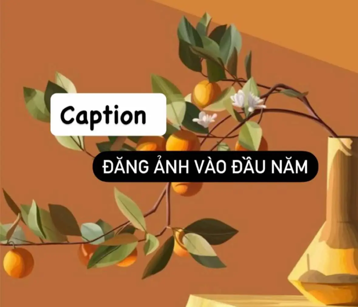 Khi giông bão ta làm người lớn Nắng vàng, hoa nở ta làm trẻ thơ #Captionhay #capvui #tet #nammoi #xuan 