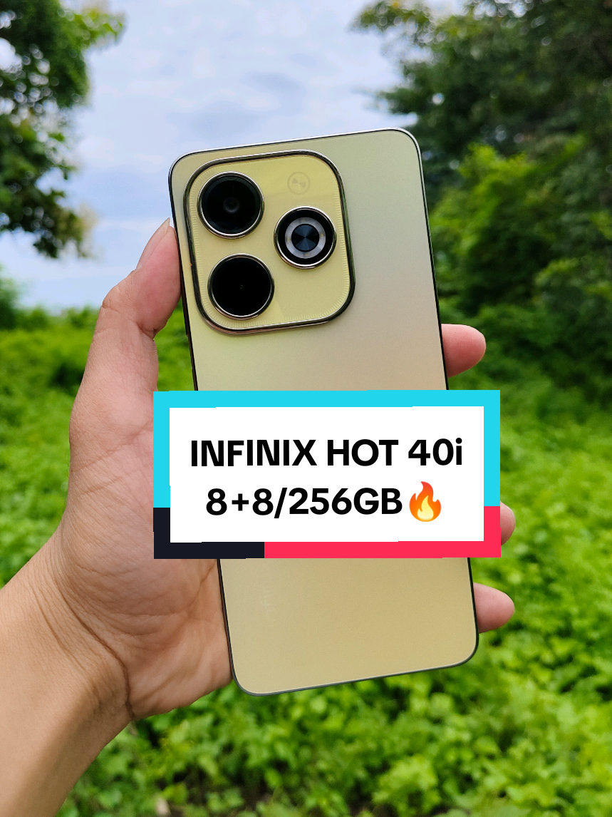INFINIX HOT 40i 🔥 #smartphone #hp #hptiktok  #infinix #infinixindonesia  #hpmurah #gaming #terbaru #kuat #fyp 