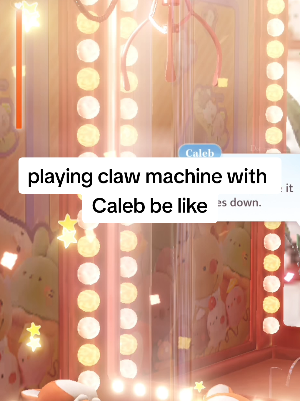 he can move the plushie to the prize area!!!!! #loveanddeepspace #fyp #caleb