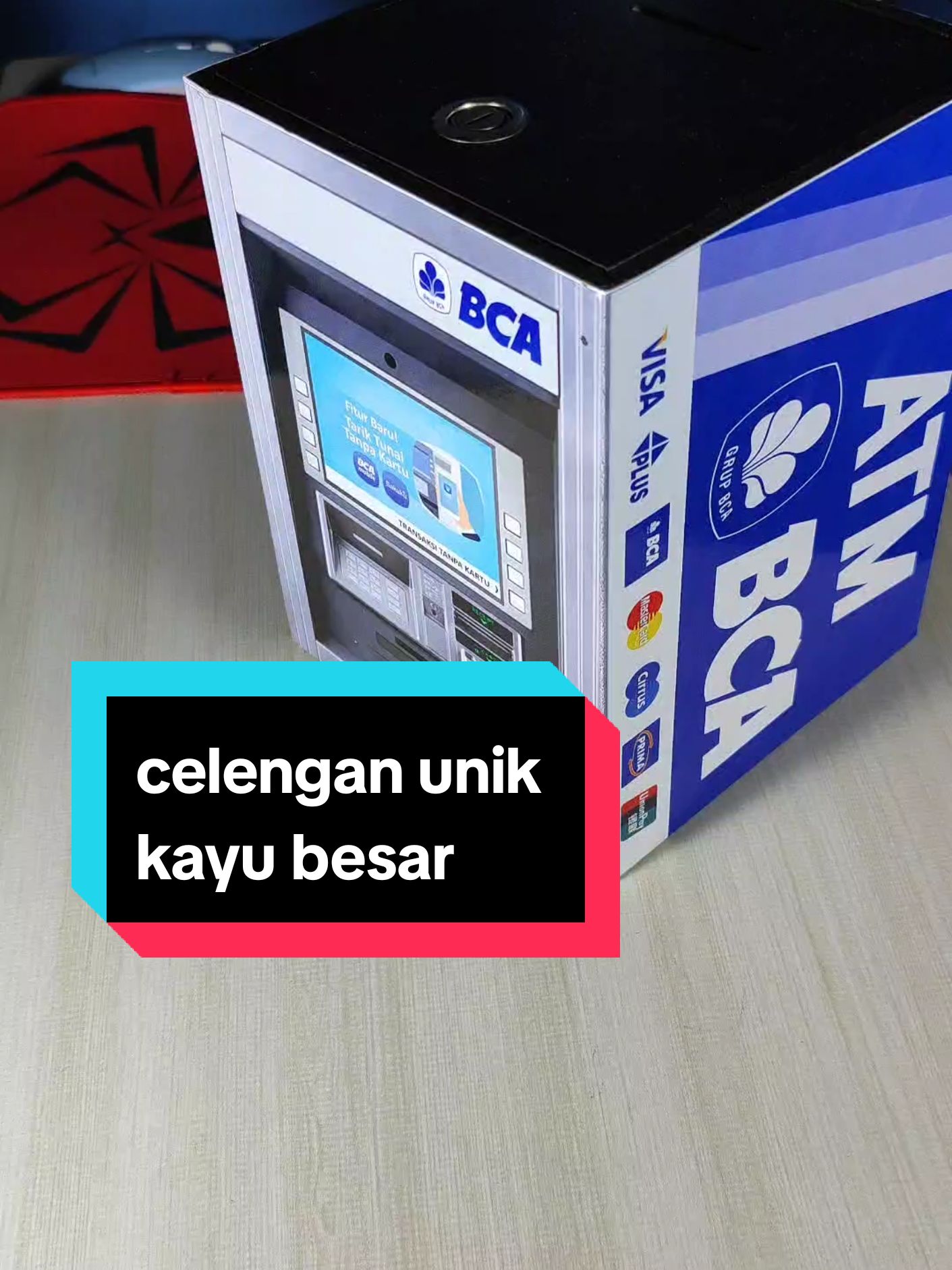 celengan ATM BCA besar #celengan#celenganatm#celenganviral#wibgajian#video 