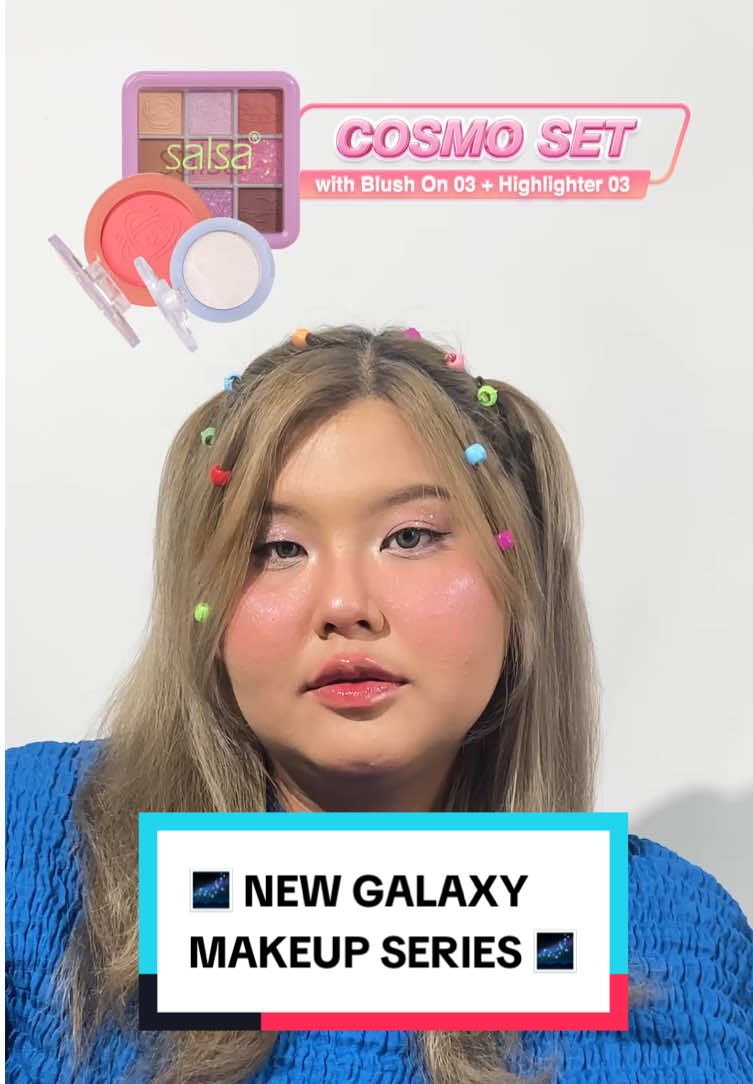 🌌 NEW SALSA GALAXY MAKEUP SERIES 🌌 Make up series dengan konsep Douyin-Korean look! 🥰🥳 Buruan beli sekarang! 💋 #salsacosmetic #beautyiseasy #fyp #galaxyseries #makeup #douyin #koreanmakeup 