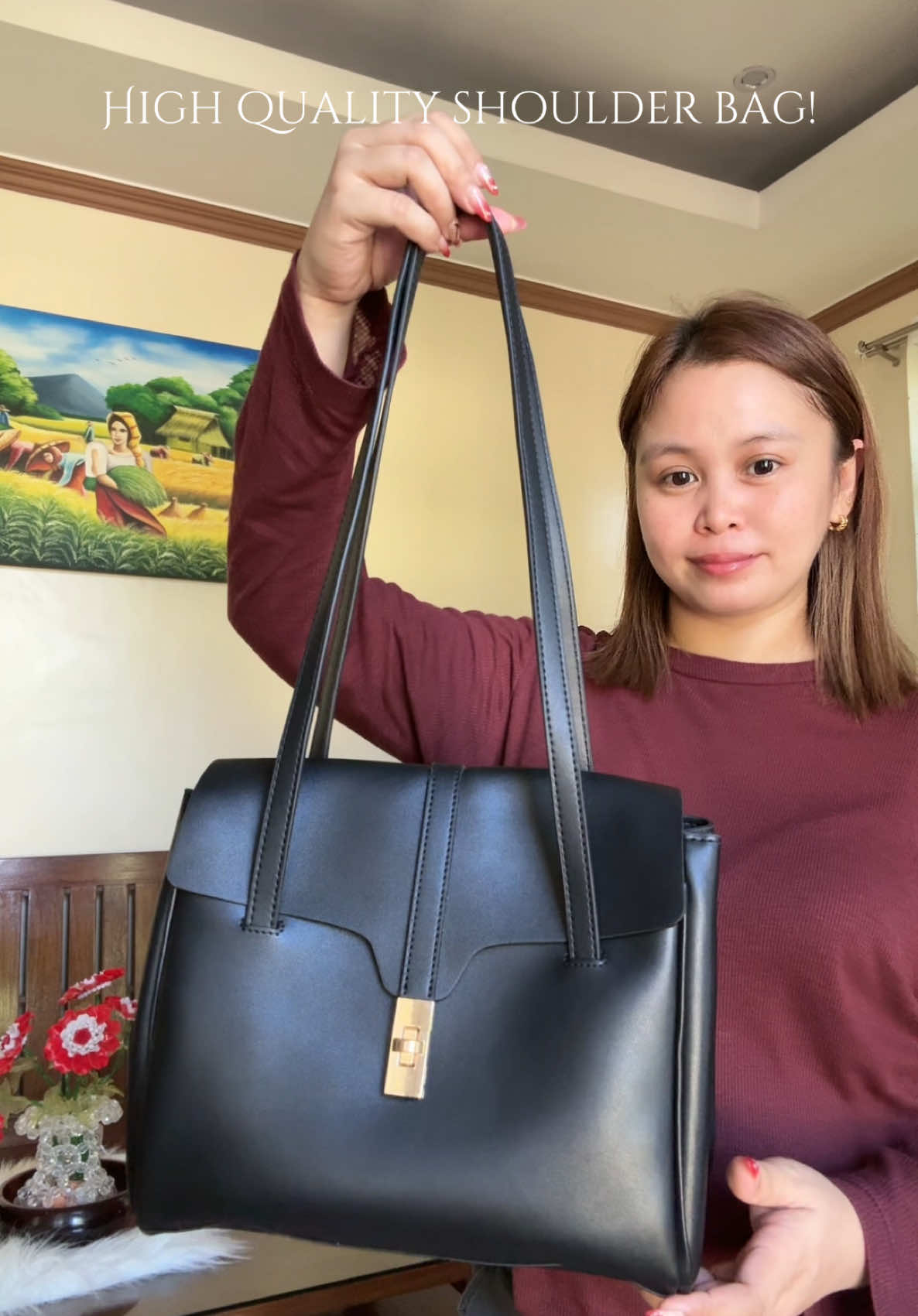 Ganda for office or school bag! #shoulderbag #collegebag #officebag 