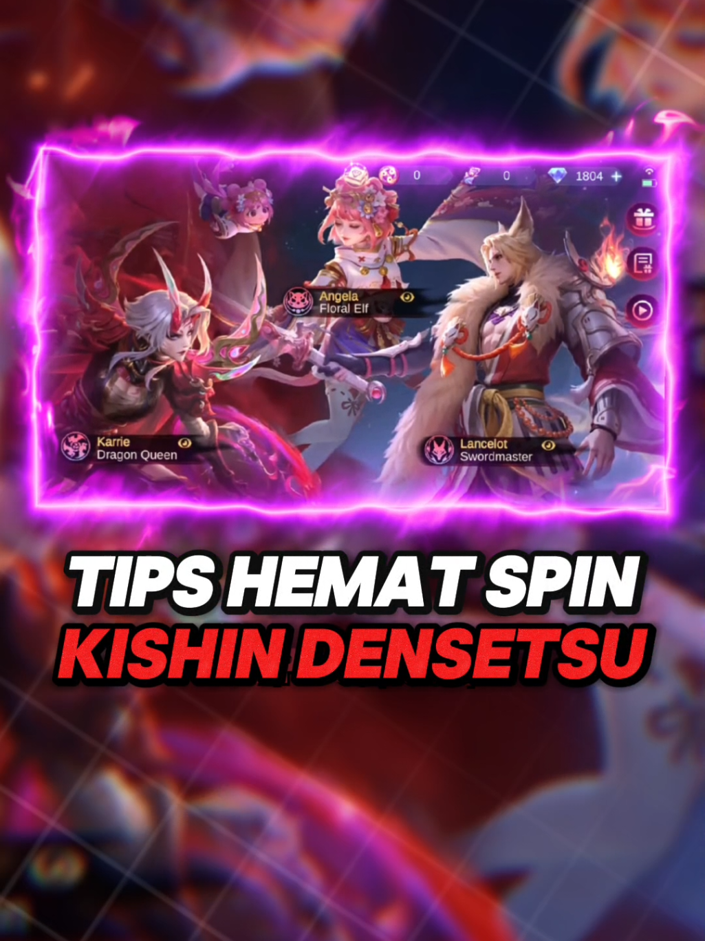 Tips Hemat Spin Kishin Densetsu.  #MLBB #MobileLegendsBangBang #mlbbarhanemote 