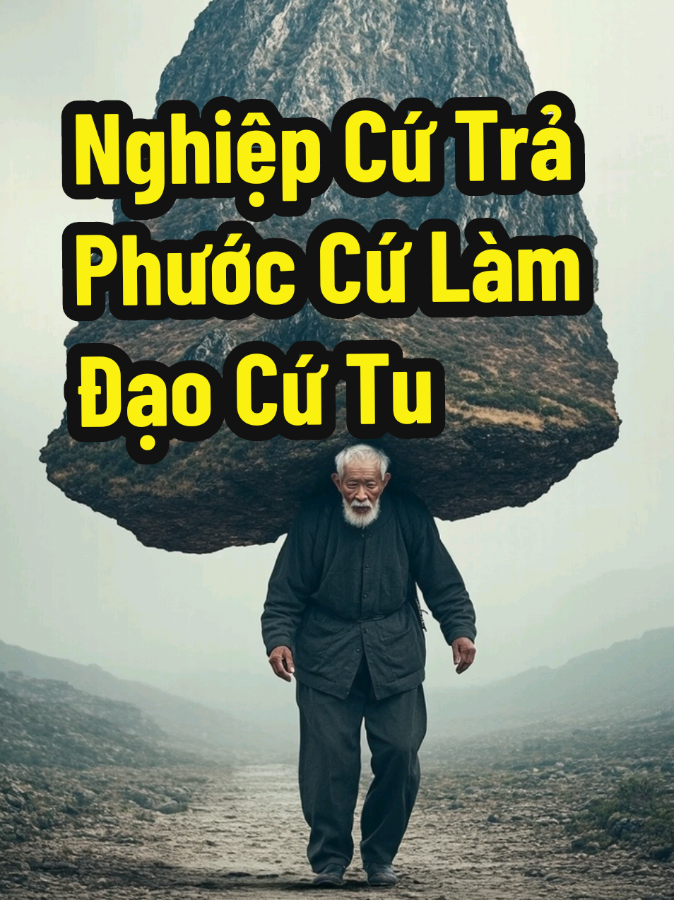 Nghiệp cứ trả phước cứ làm đạo cứ tu #phatphap #loiphatday #caudao 