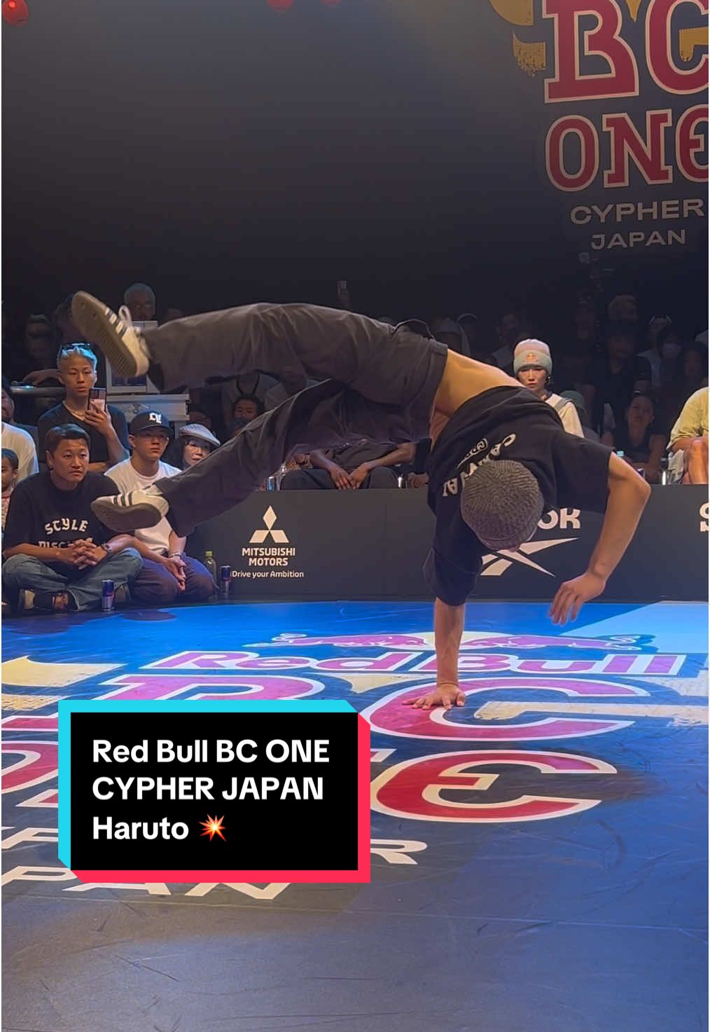 【Red Bull BC ONE CYPHER JAPAN】 オリジナリティ溢れるブレイキンで準優勝を収めたBboy Haruto 🥈 #ブレイキン #breaking #bboy #redbull #redbullbcone #FINEPLAY 