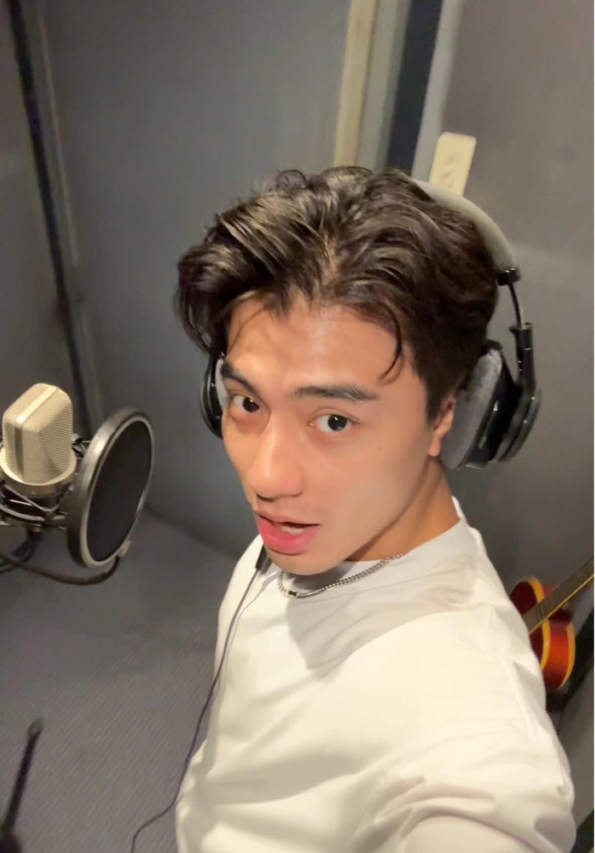 recording my first single with @Universal Records Philippines ✨  • • • • dream come true watdahek 😭🤍