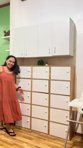Ang dami mong mailalagay dito sa cabinet na to! 😍 #cabinet #storage  #homedecor  #MomsofTikTok 