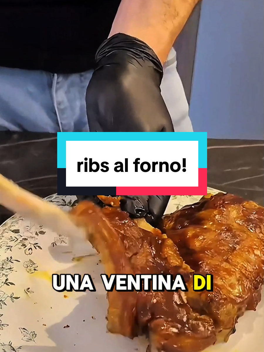 ribs al forno, ricetta infallibile! io ne ho buttate fin troppe prima di arrivare a questo! #ribs #pork #maiale #bbq #tiktokfood #forno #ricetta #ricettafacile 