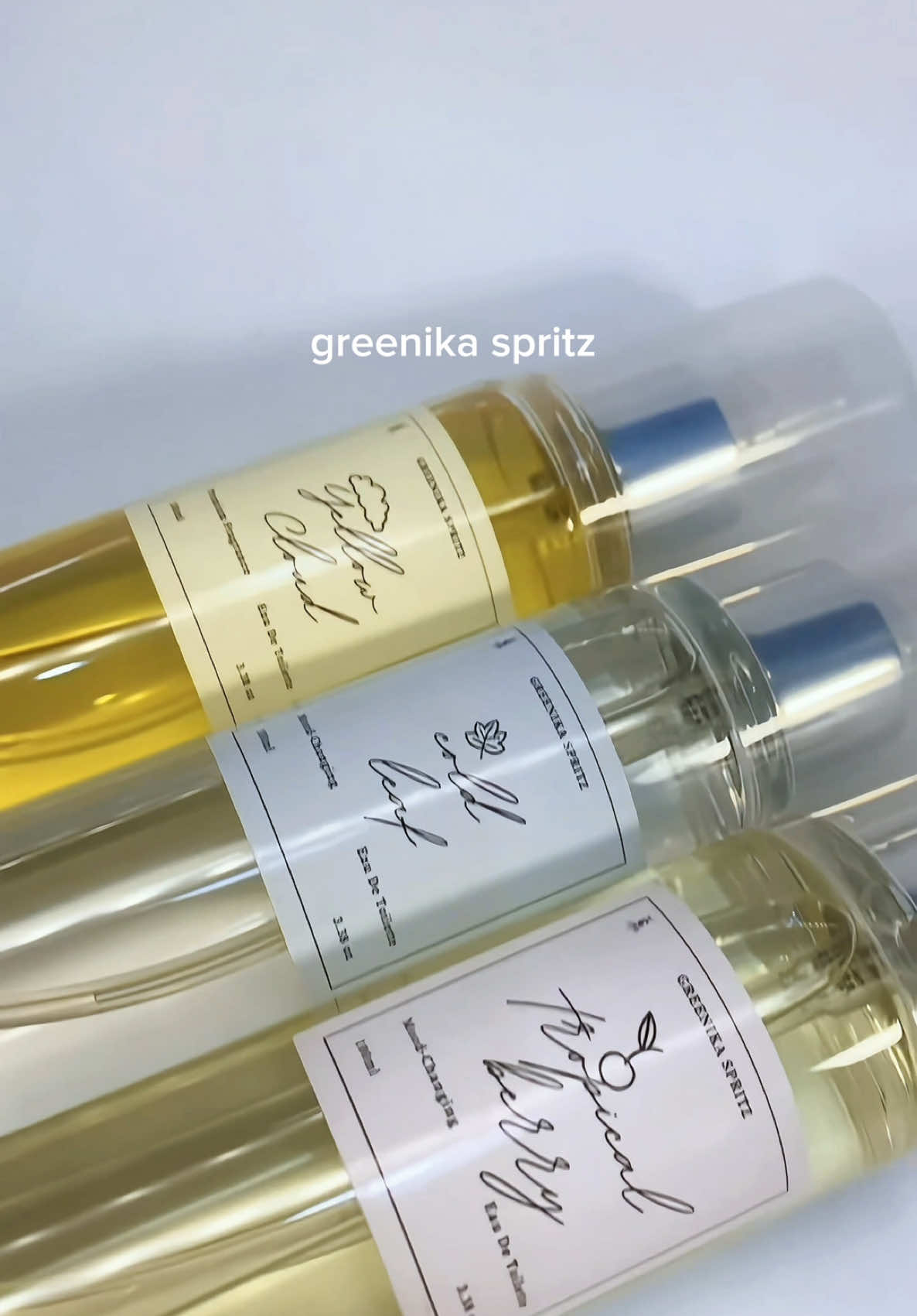 What is your favorite Greenika Spritz scent? 💚 #greenikaspritz #greenikaperfume #perfume #longlastingperfume 