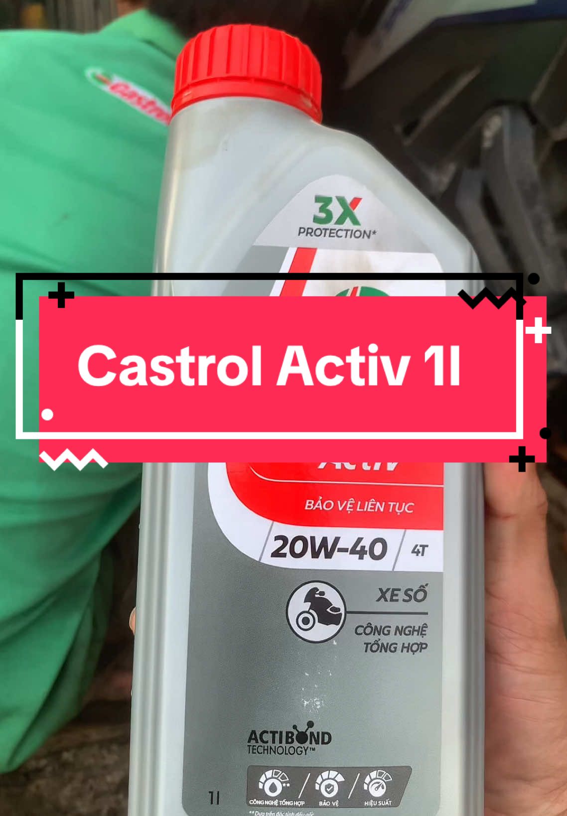 Castrol bạc đổ cho Ex 150. Nhớt ngon không nằm ở giá cả mà nằm ở giá trị thực nó mang lại#nhotxemay#castrol#activ#anhbannhotdao 