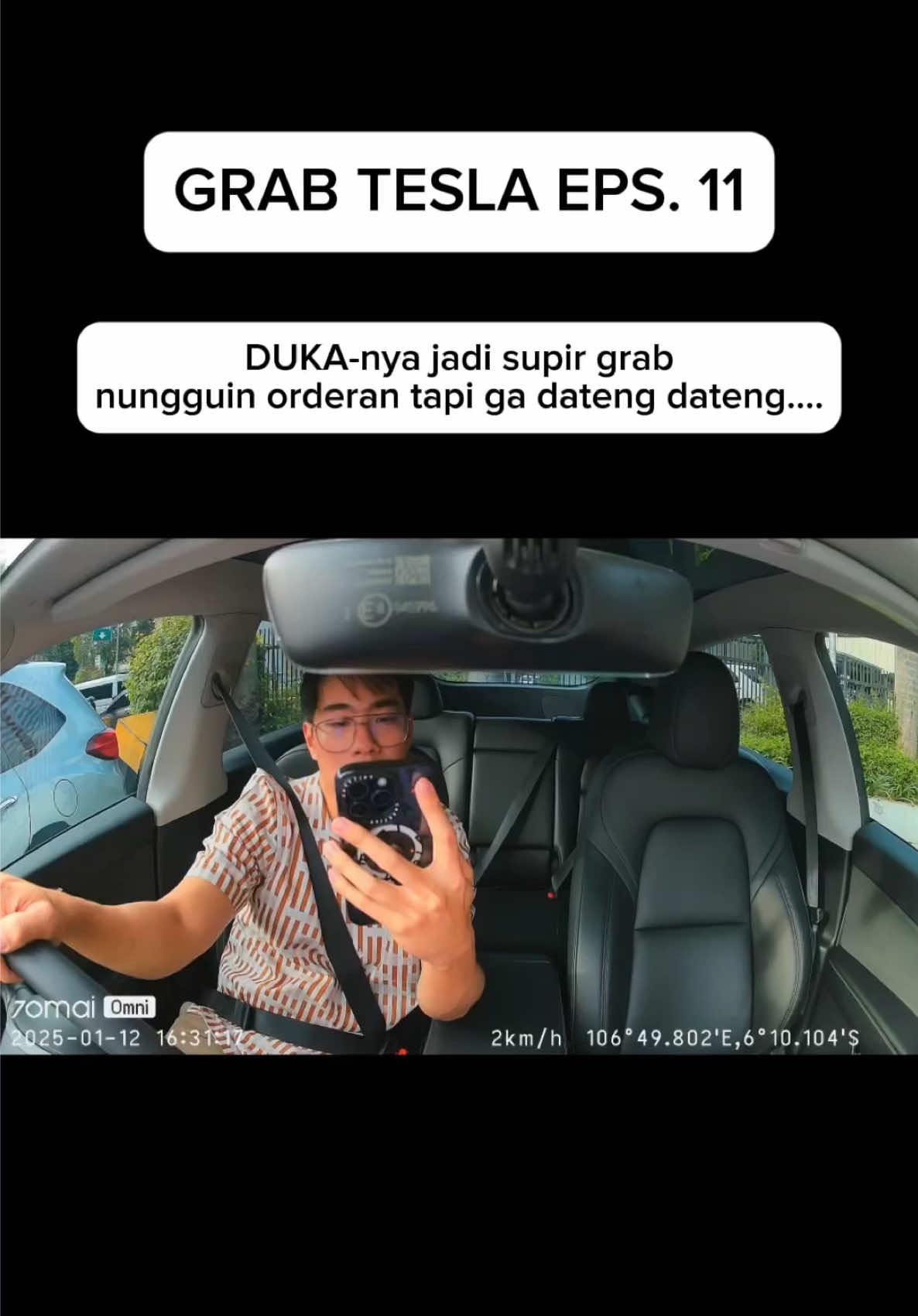 Masa grab tesla ga laku sih tolong bantu orderan saya biar rame @Grab Indonesia 