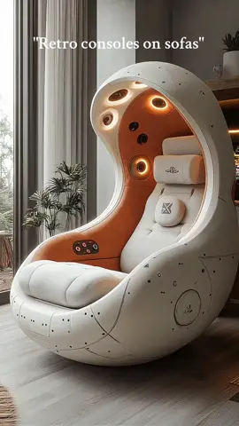 Your favorite retro consoles converted into armchairs  are ideal.✨🔝 Created by FutureFormStudios. . . . . . . . . . . #luxuryinteriors #fyp #interior #diseño #luxurylifestyle #luxuryliving #interiordesign #interiordesigner #armchair #console #retro #retrogaming #gameboy #nintendo #sega #luxury #luxurylife #parati #creative 