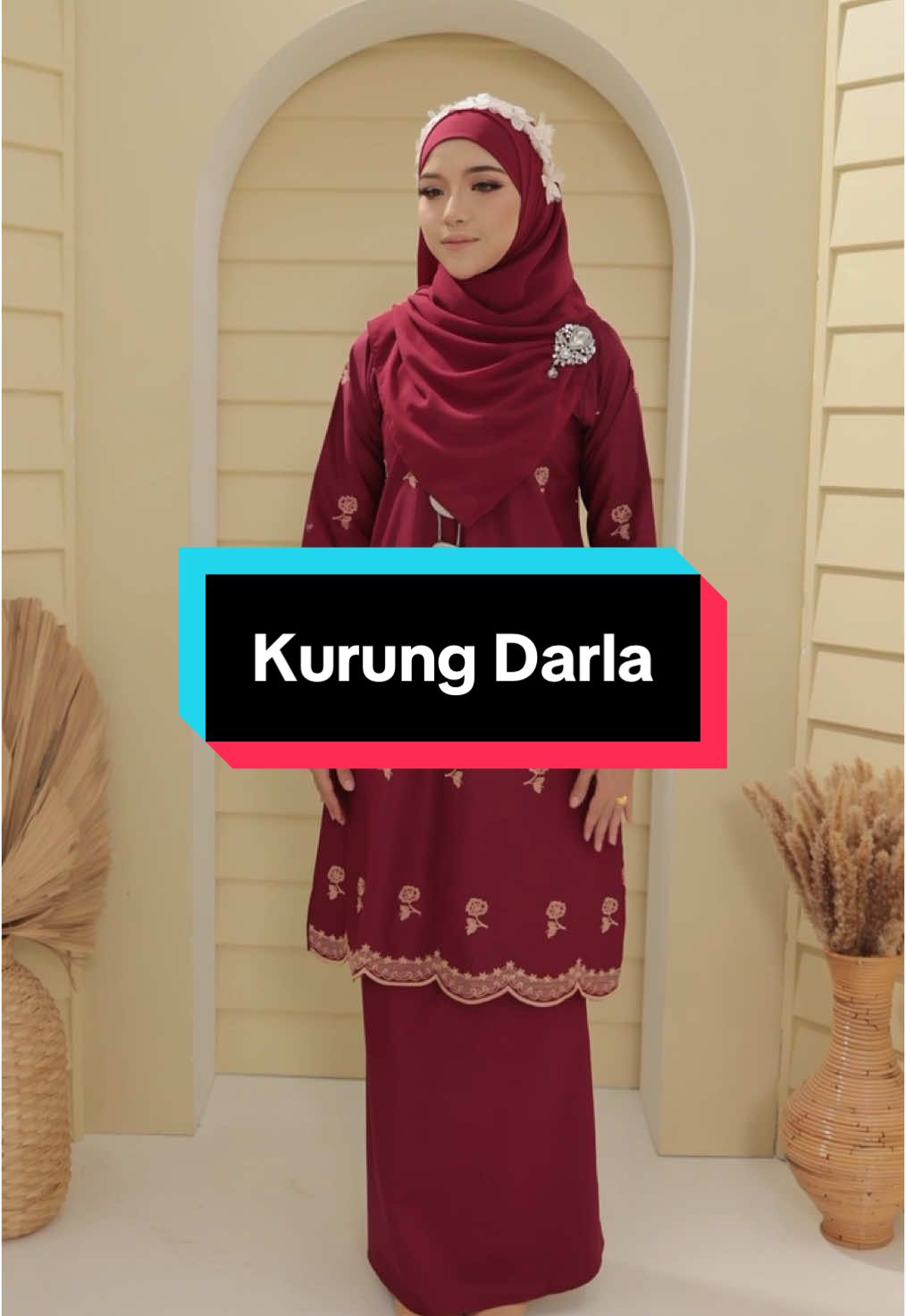 Kurung Darla💐 cantik sungguh warna kurung sulam ni😍 jom dapatkan sekarang❤️ #tiktokfesyen #muslimahoutfits #dmimifashion #kurungpahang #kurungsulam #kurungraya #bajuraya #bajuraya2025 #kurungviral #kurungcantik #fyp