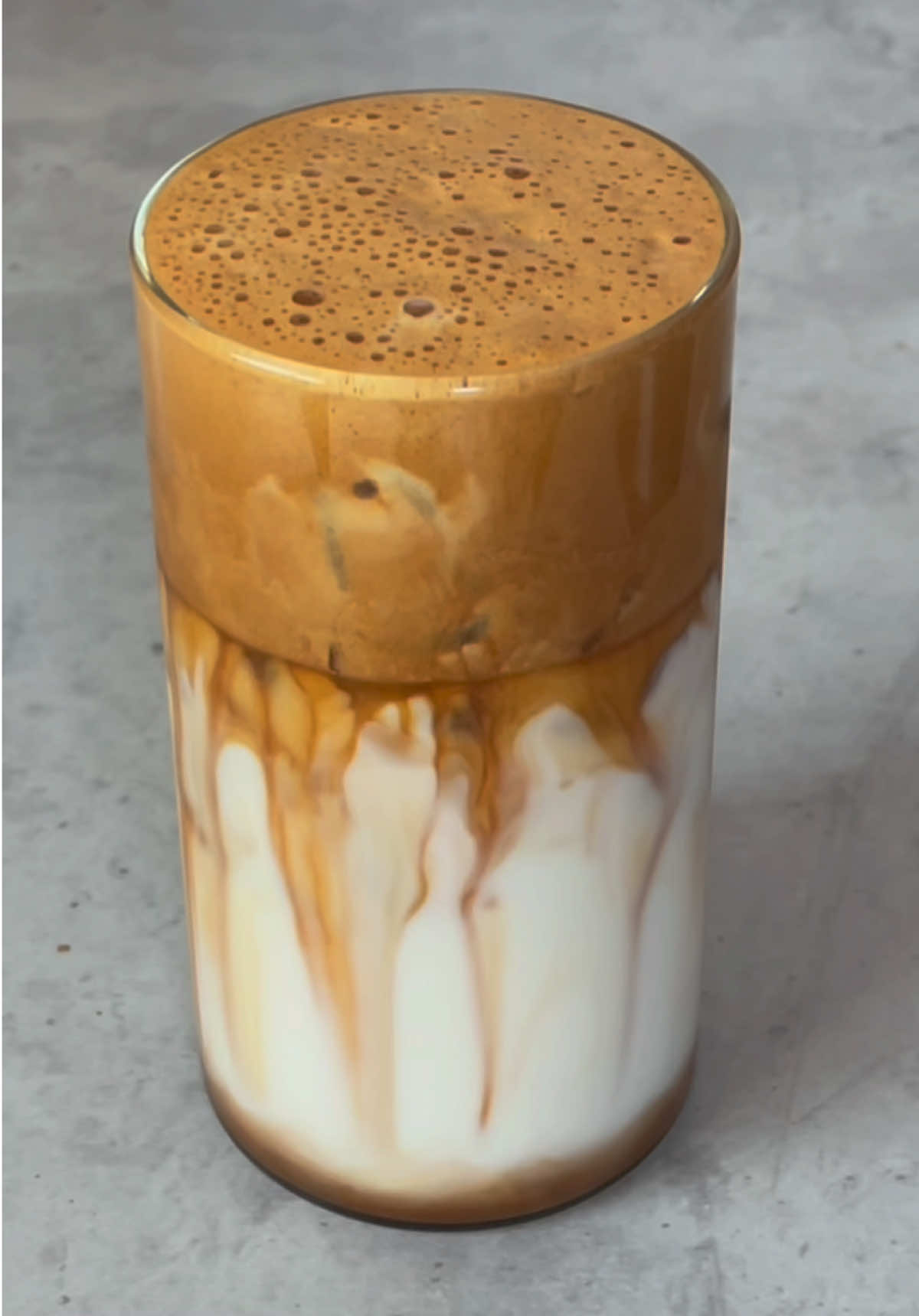 Salted caramel iced latte  #مساء #latte #your_coffee #icedcoffee 