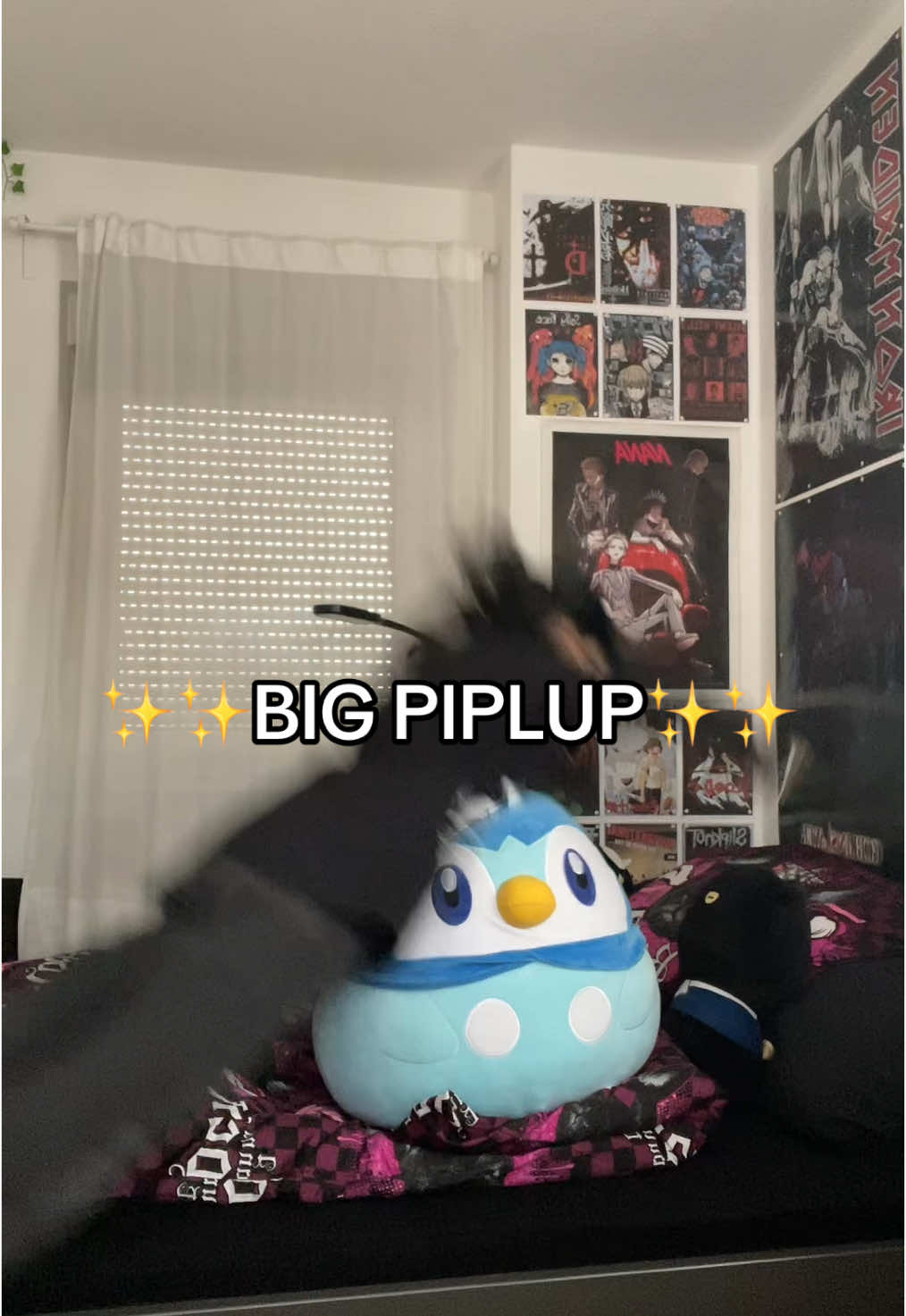 who can blame me?! he’s adorable.                                               #pokemon #pokemonplush #plushie #piplup #gen4 #yippie #piplupplush #waterpokemon 