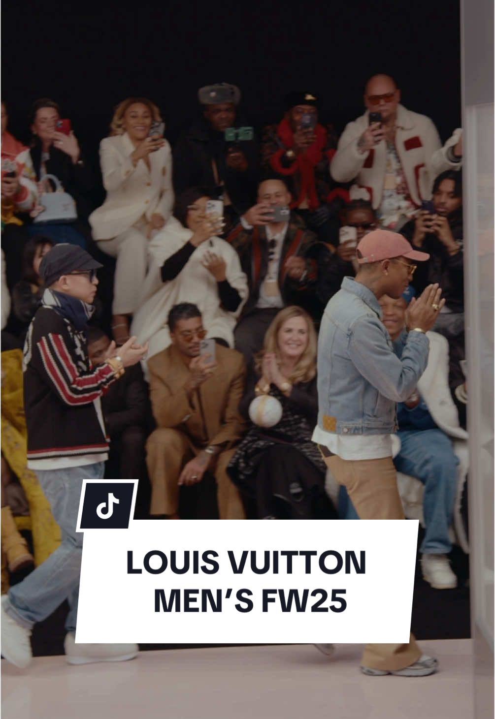 Check out the @Louis Vuitton FW25 Men’s Collection. A collaboration between Men’s Creative Directors @Pharrell and Nigo, showcasing their friendship and shared passions.   #LVMH #LouisVuitton #LVMenFW25 #PharrellWiliams #Nigo #TikTokFashion #PFW #Parisfashionweek #Runway