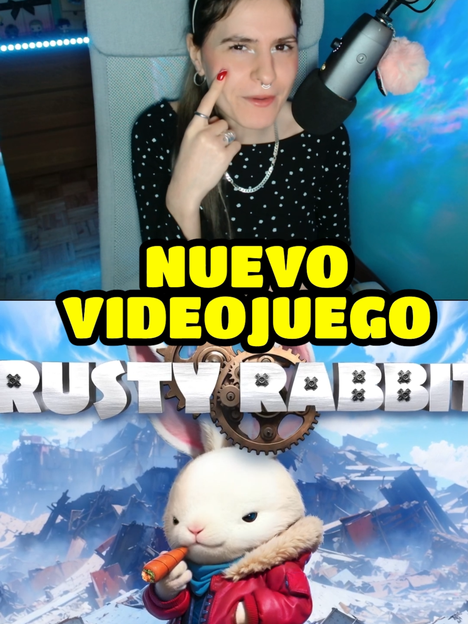 NUEVO VIDEOJUEGO 💥 RUSTY RABBIT 🐰 Disponible en 17 de Abril en PC, Playstation 5 y Nintendo Switch ✅ *publi #rustyrabbit #netease #newgame