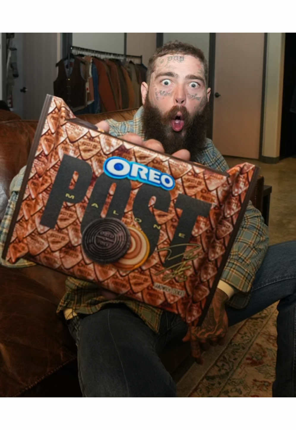 Did we create the best @OREO ever? 😉 NEW #PostMalone OREO Cookies hit shelves 2/3. #ad 