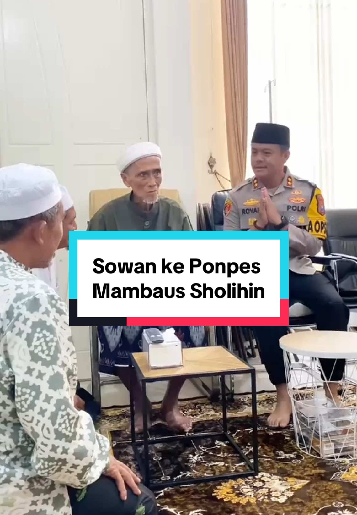 Sowan ke Ponpes Mambaus Sholihin, Minta Doa ke KH Masbuhin Faqih 🙏