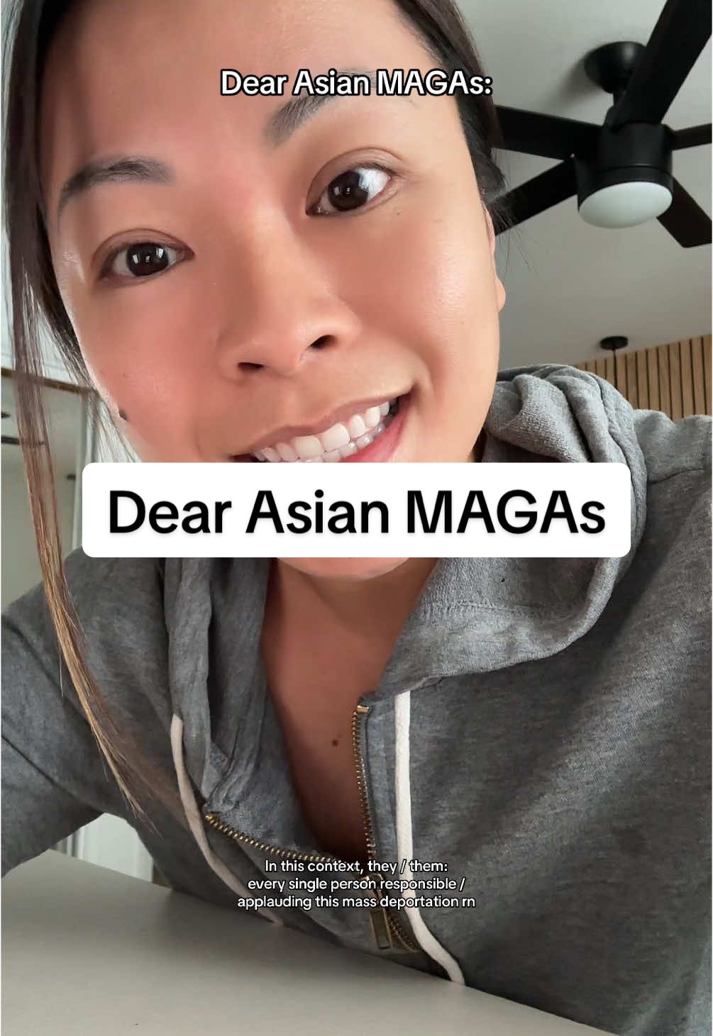 A gentle reminder to my fellow Asians #asiancommunity #maga #immigrants #fyp 